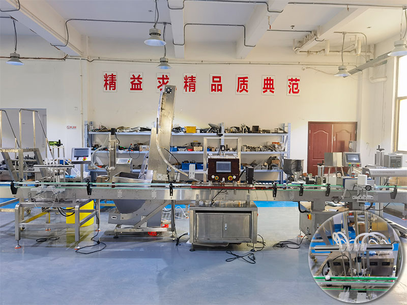 全自動（dòng）灌裝機生產線兼容多種容器(圖1)