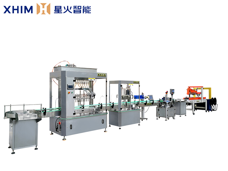 全套液體灌裝生產線-自（zì）動化（huà）液汁灌裝機設備