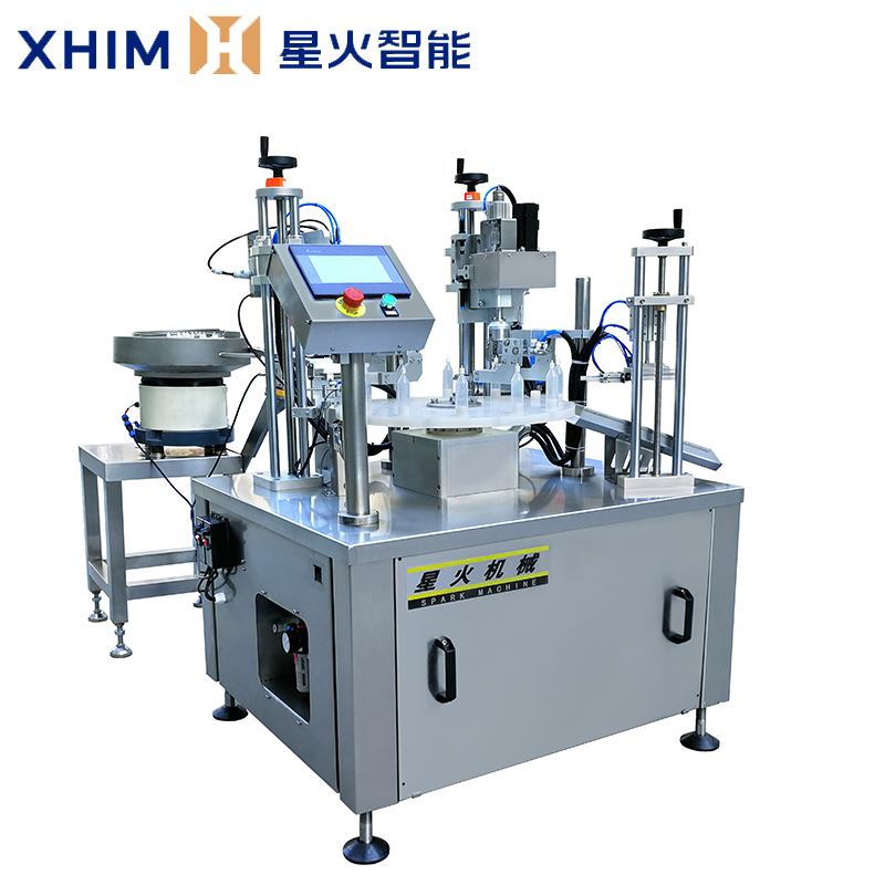 獨立（lì）式灌裝旋蓋一體機-全自動灌裝旋蓋機