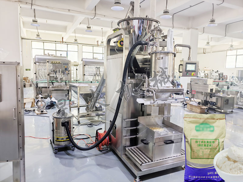 南京全脂乳粉稱重包裝機強勢登場，滿足5~30kg粉料包（bāo）裝（zhuāng）需求！