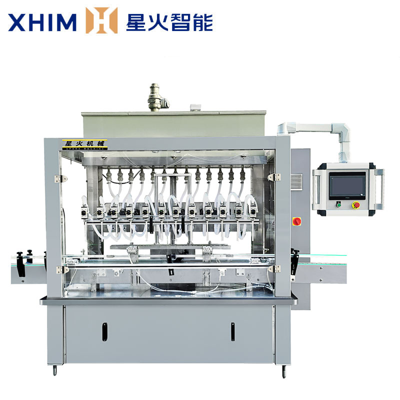 12頭（tóu）防（fáng）腐蝕液體灌裝機-消毒液（yè）自（zì）動灌裝機